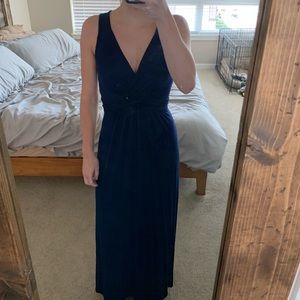 Navy Blue maxi dress